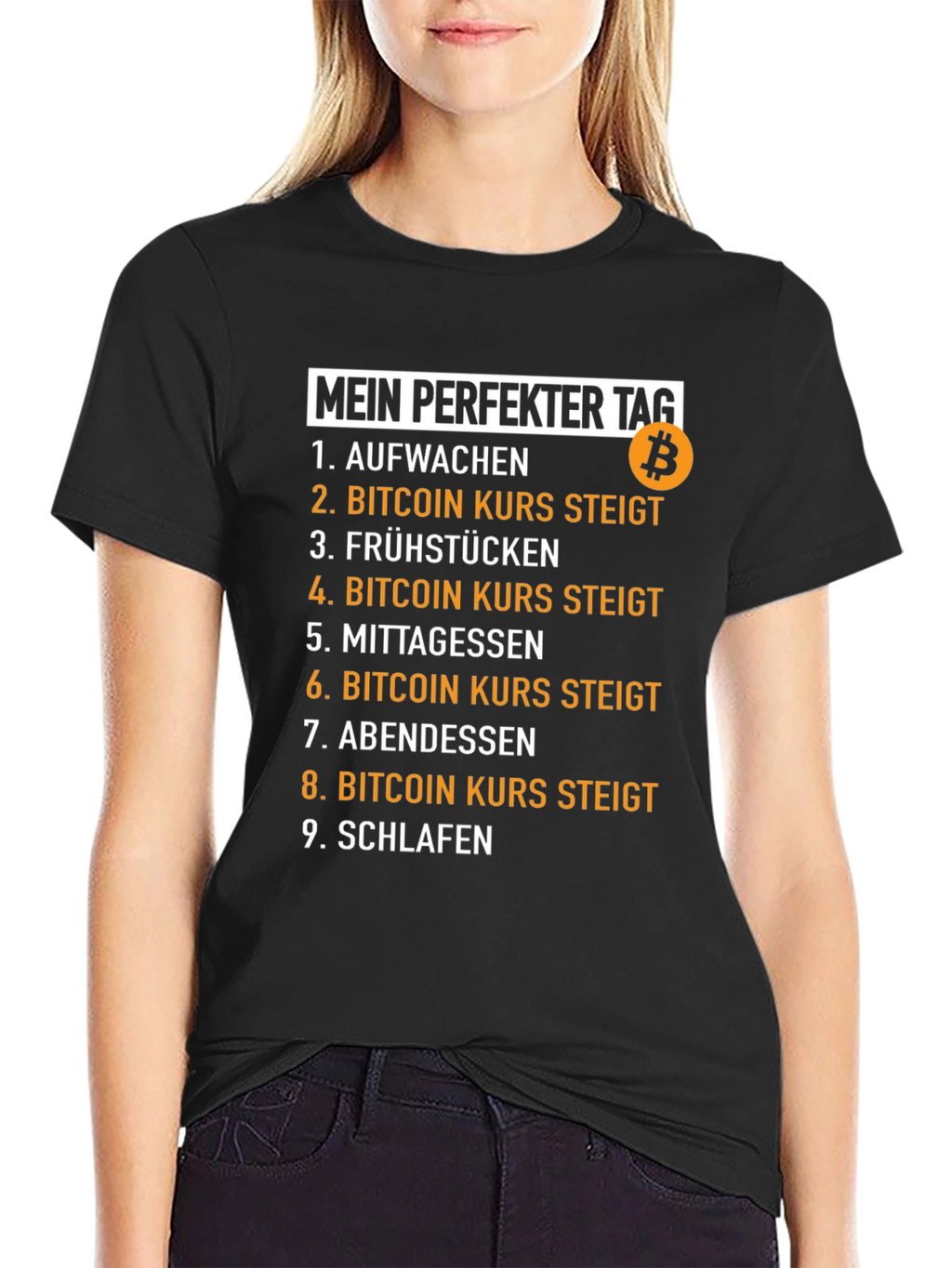Bitcoin Perfect Day T-Shirt - Crypto Humor Tee