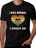 I Was Normal 3 Doodles Ago T-Shirt