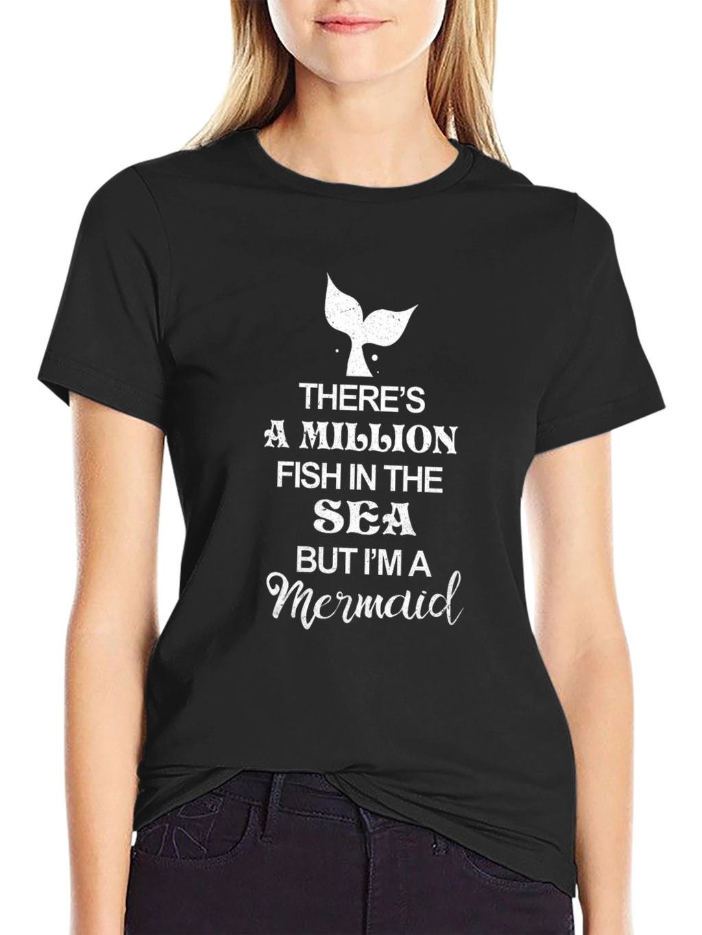 Mermaid T-Shirt - Novelty Graphic Tee