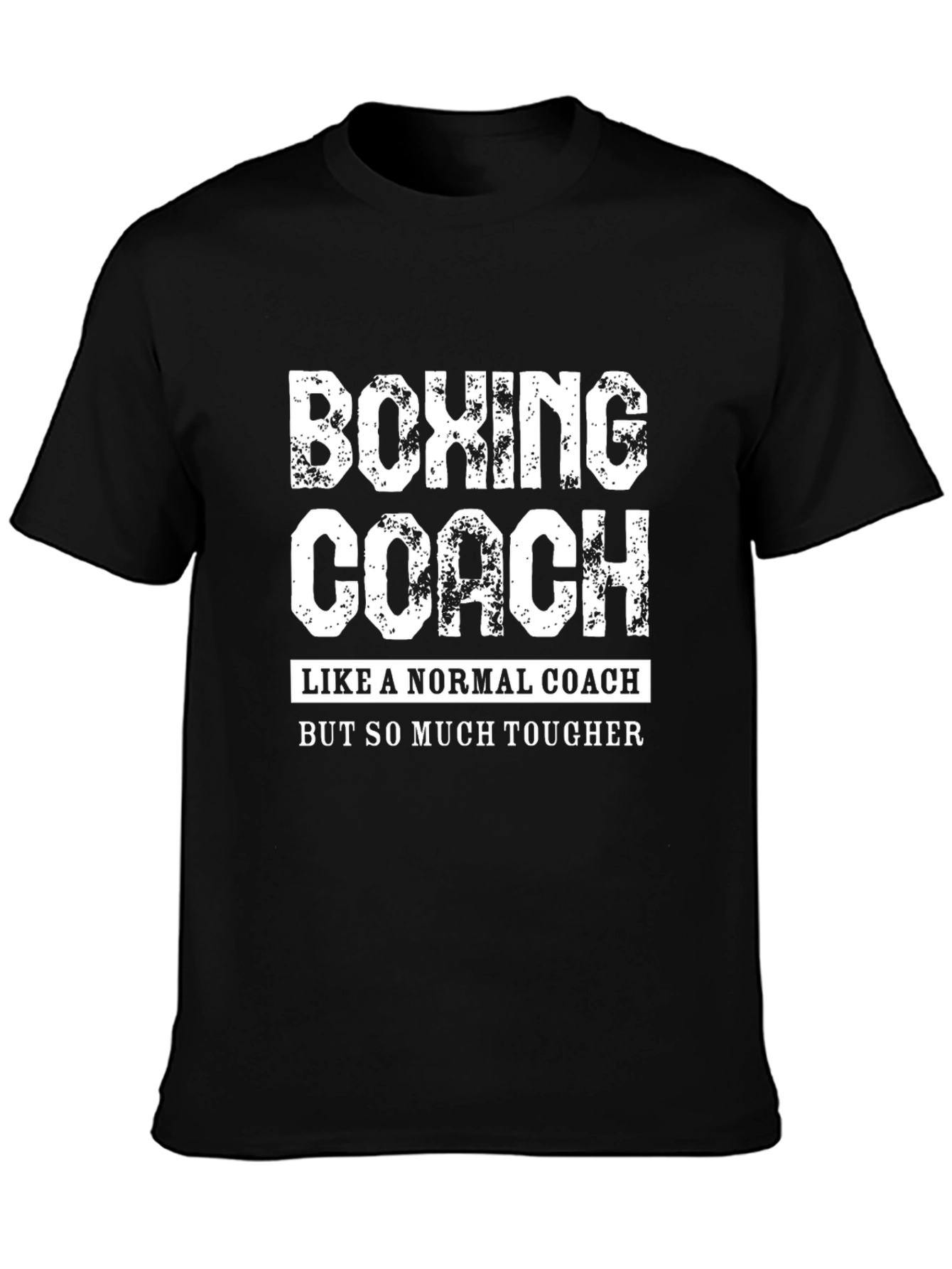 Boxing Coach T-Shirt - Tougher Than Normal