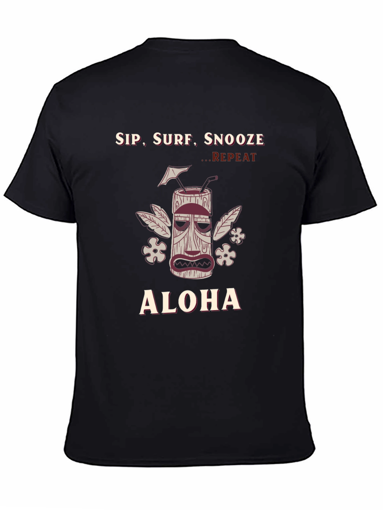 Sip Surf Snooze Aloha Graphic T-Shirt