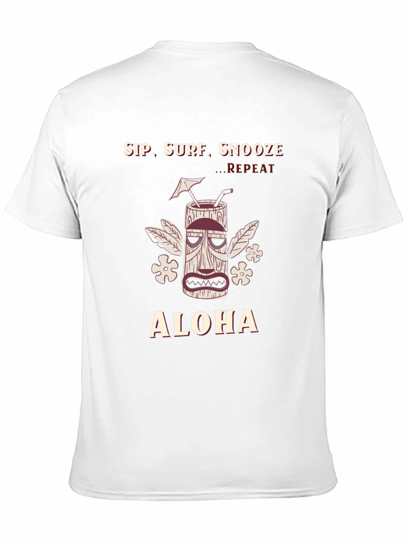 Sip Surf Snooze Aloha Graphic T-Shirt
