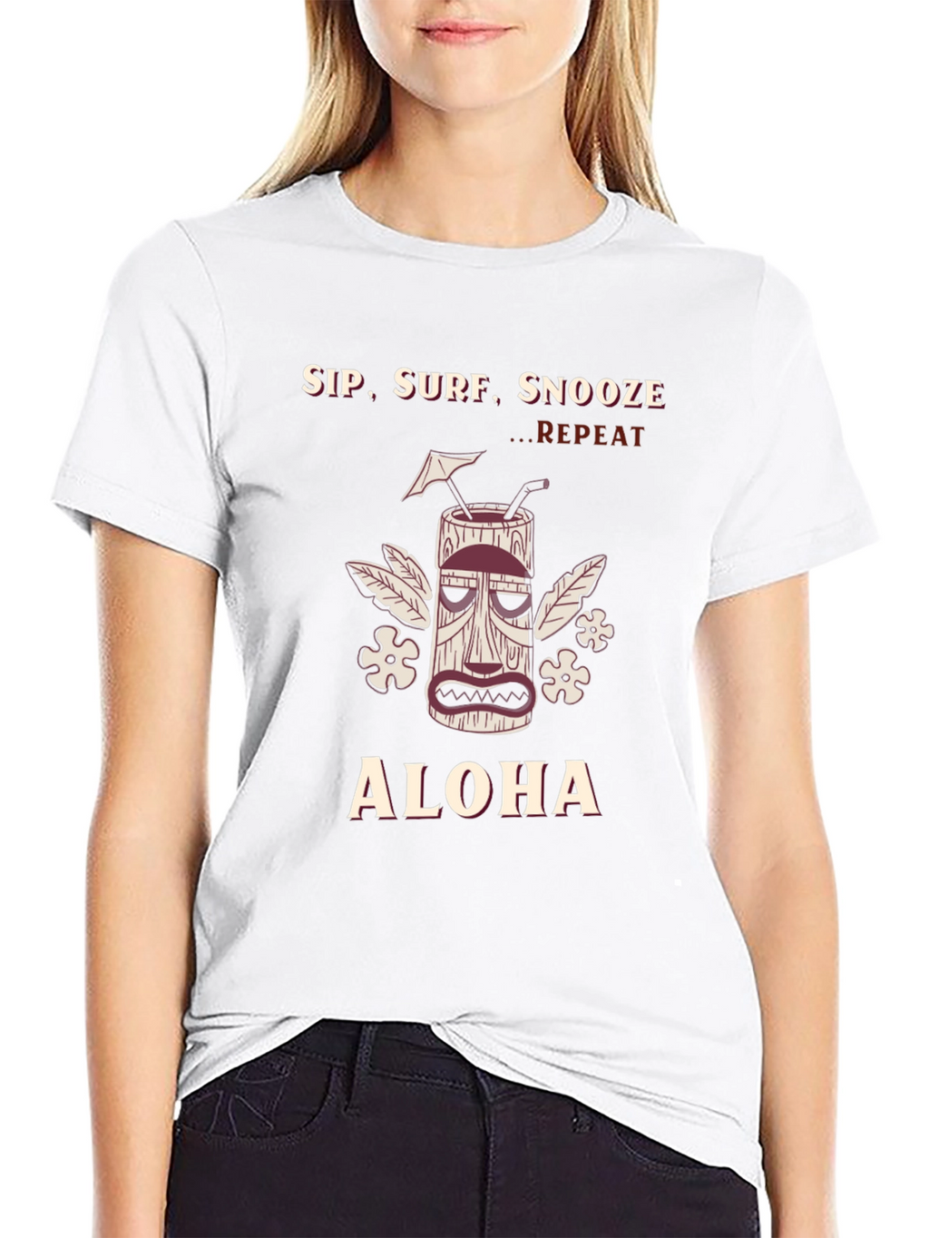 Sip Surf Snooze Aloha Graphic T-Shirt