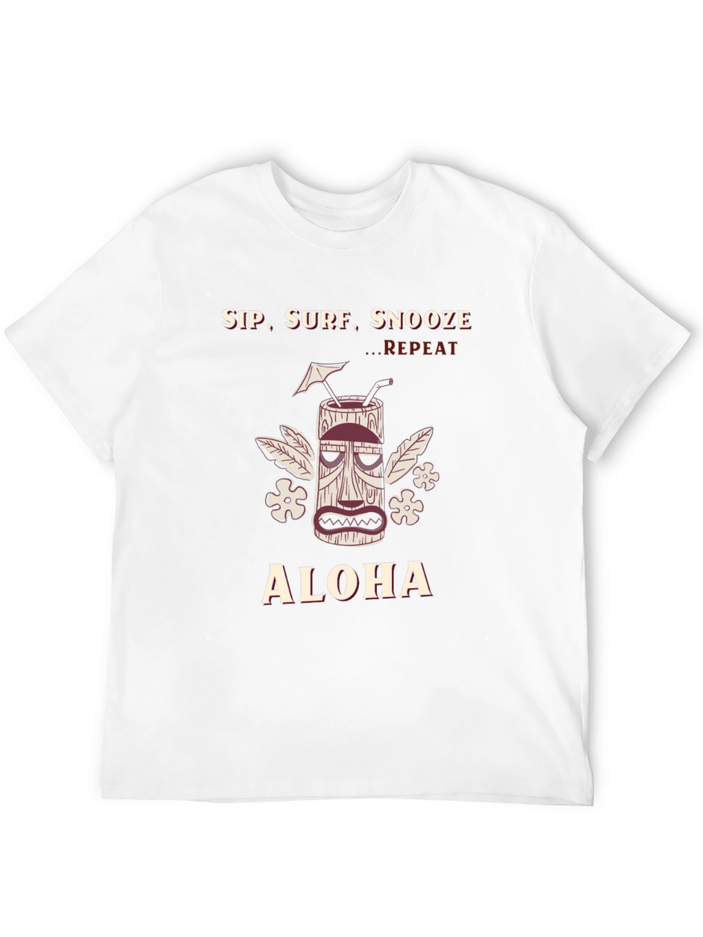 Sip Surf Snooze Aloha Graphic T-Shirt
