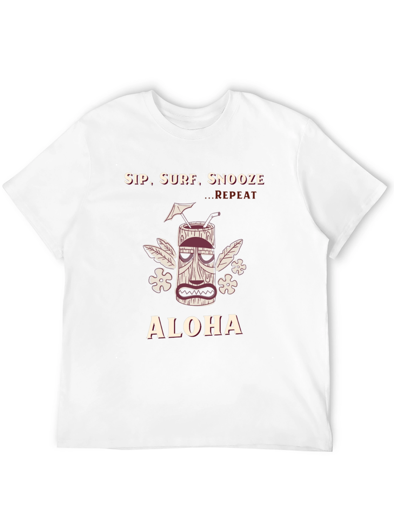 Sip Surf Snooze Aloha Graphic T-Shirt