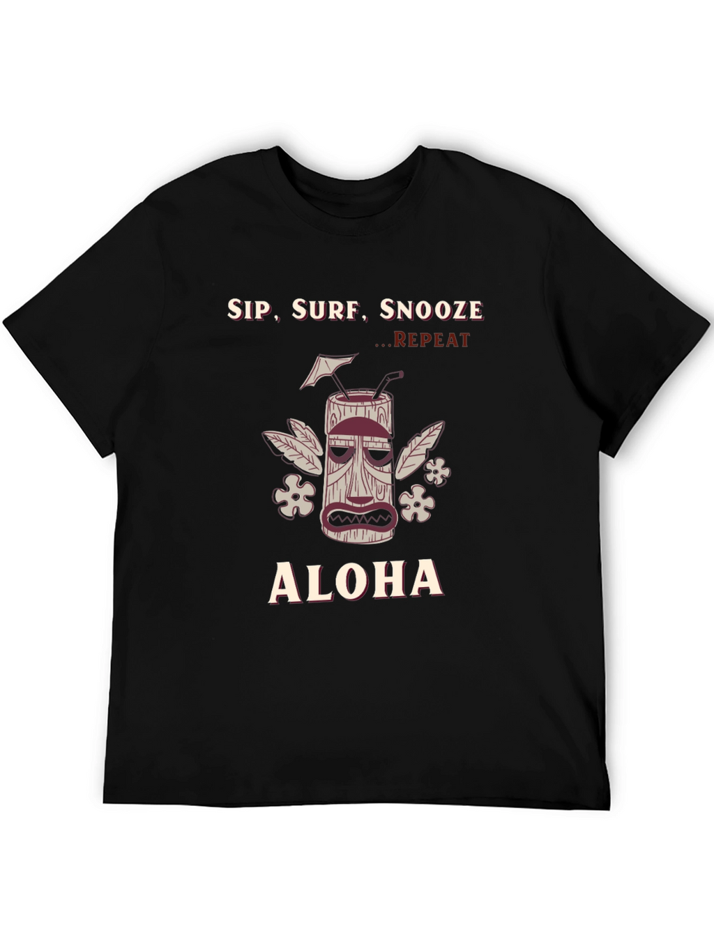 Sip Surf Snooze Aloha Graphic T-Shirt