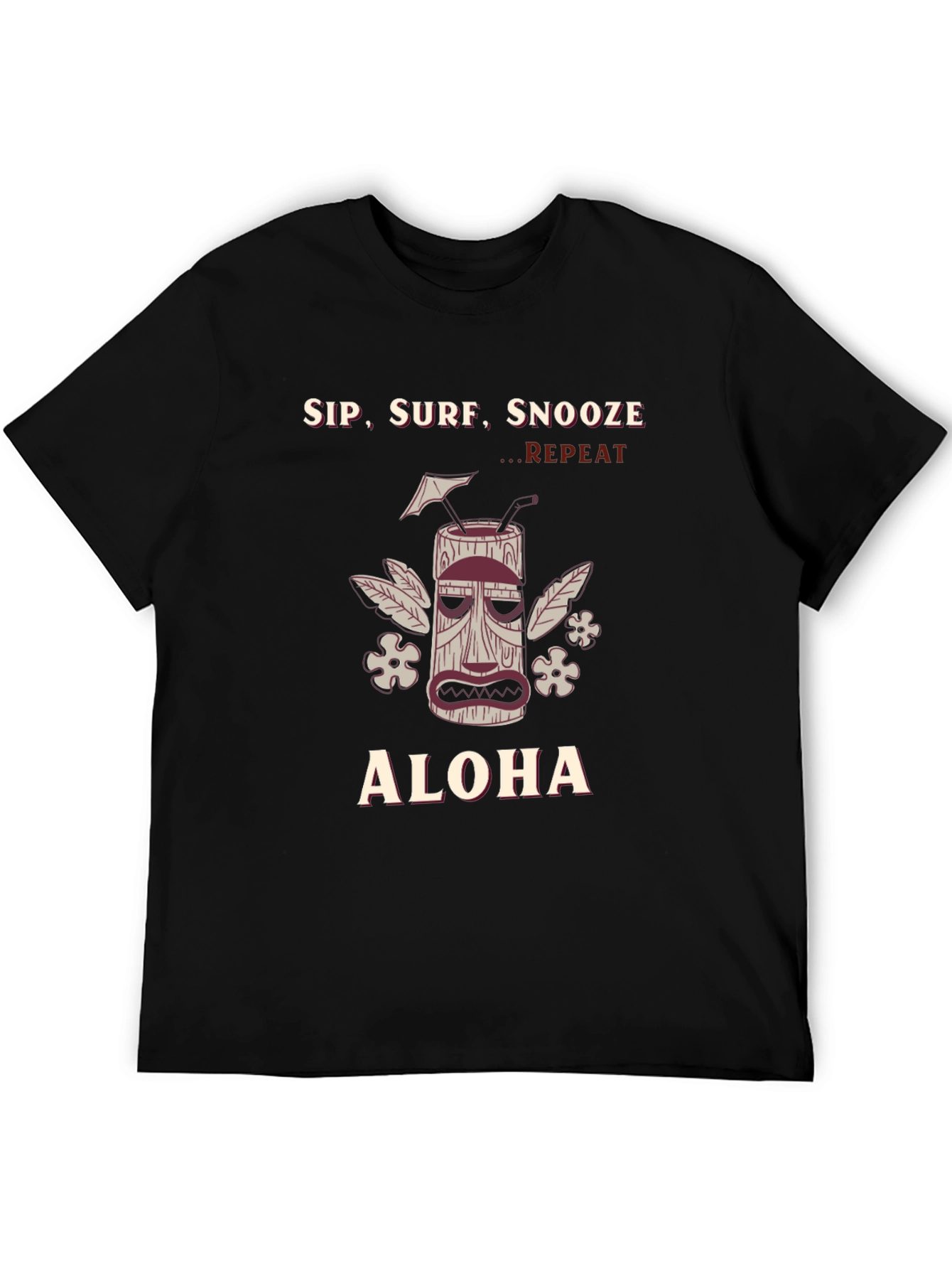Sip Surf Snooze Aloha Graphic T-Shirt