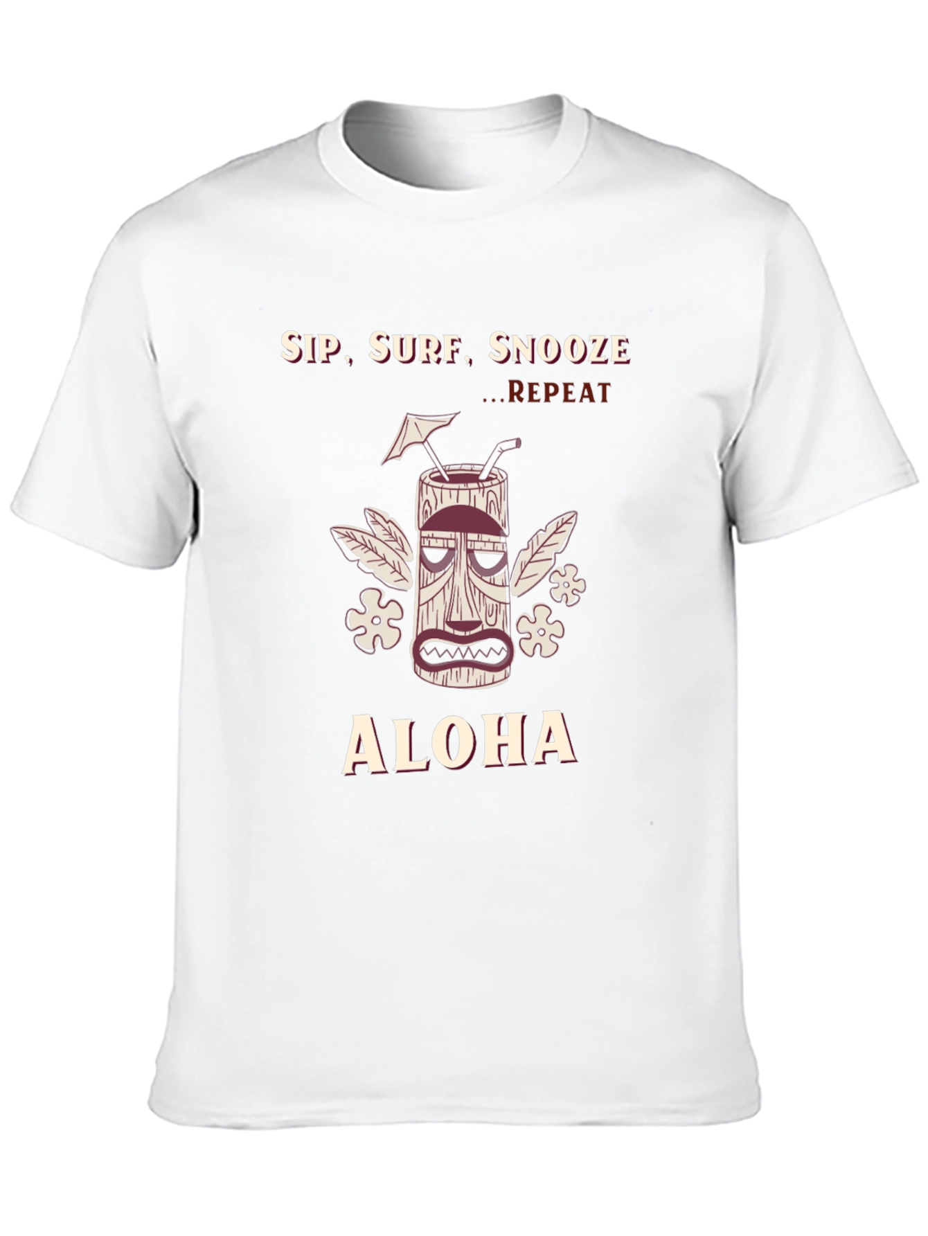 Sip Surf Snooze Aloha Graphic T-Shirt
