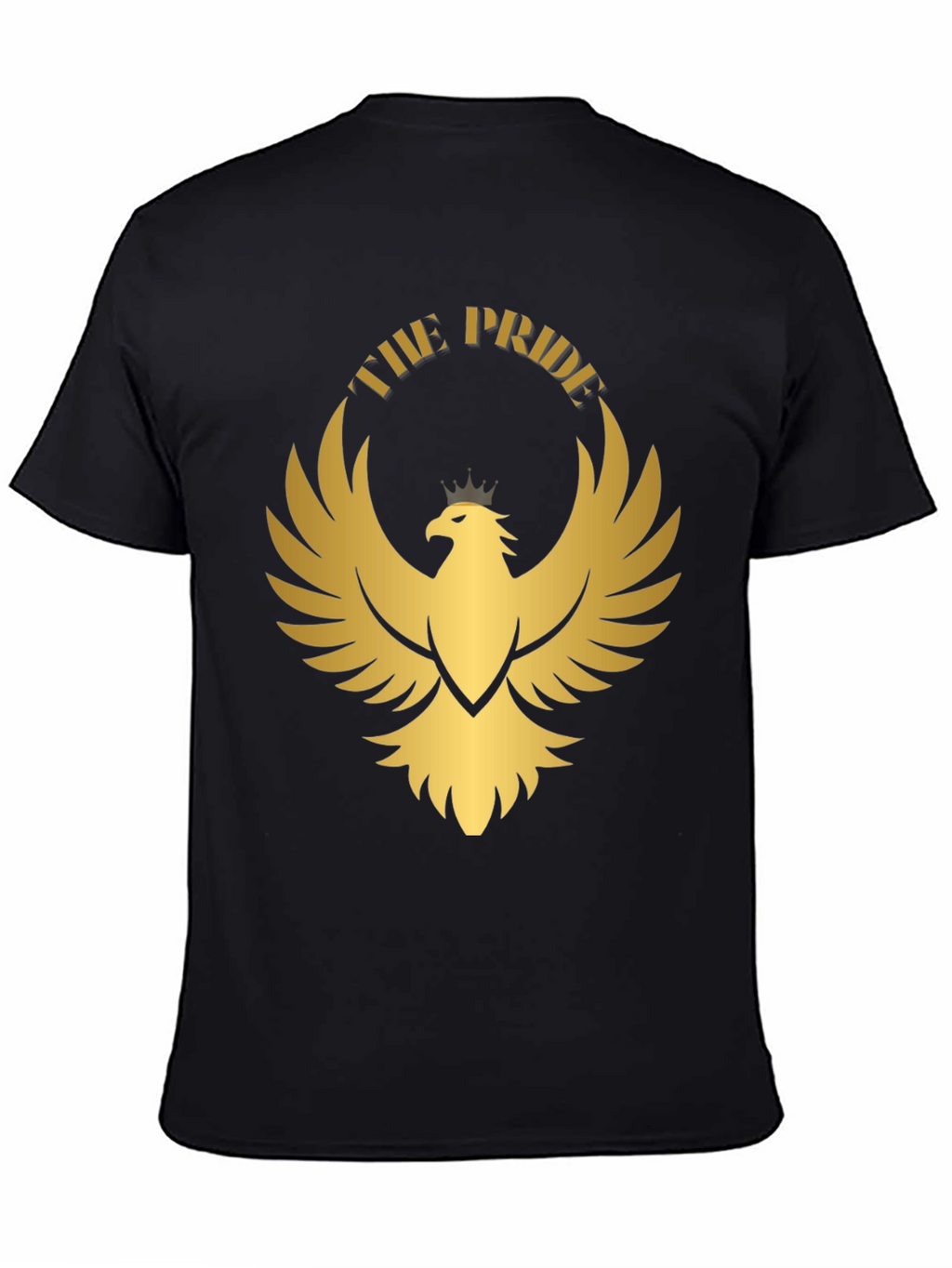 The Pride Eagle Graphic Tee - Black