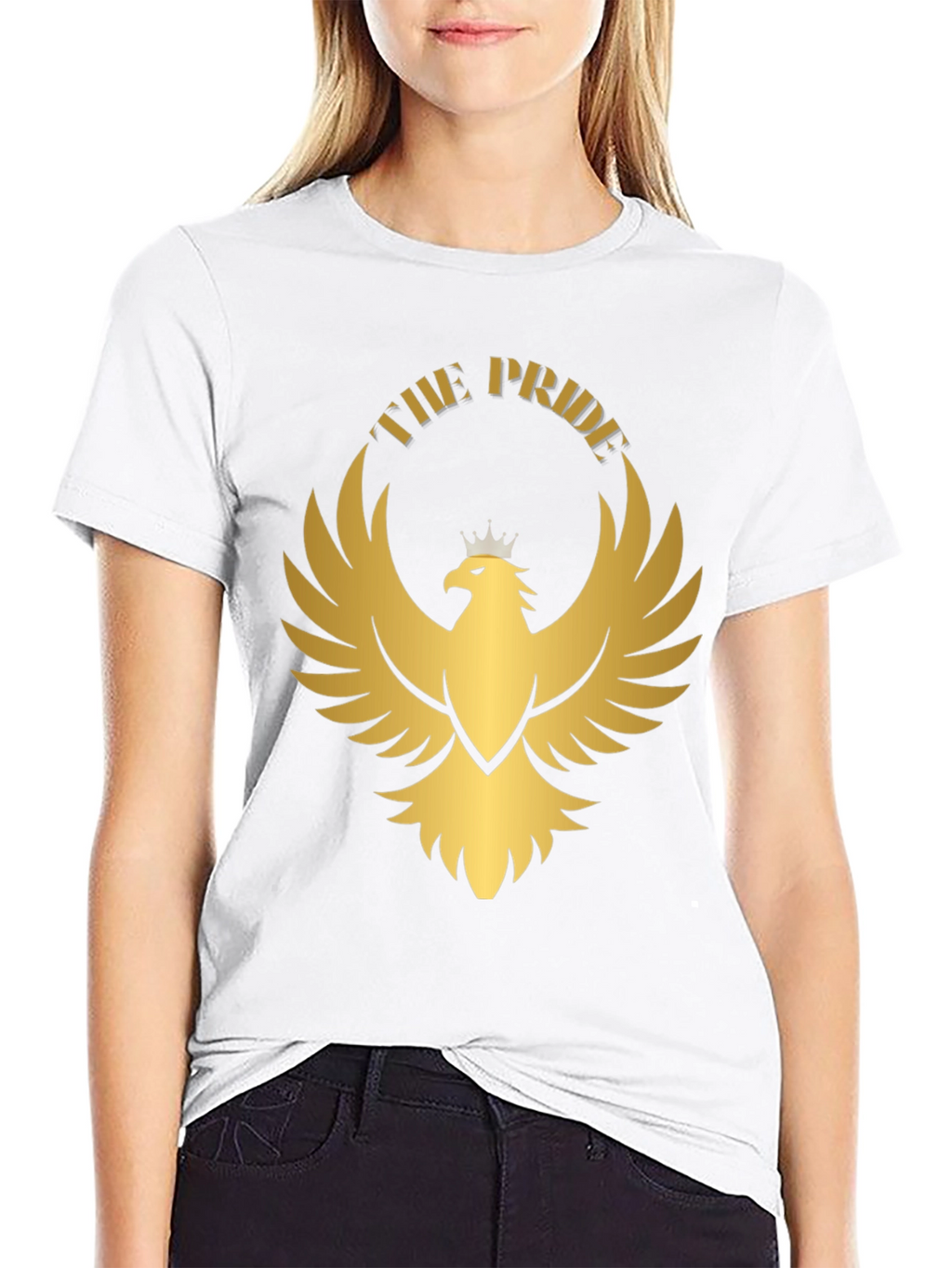 The Pride Eagle Graphic Tee - Black