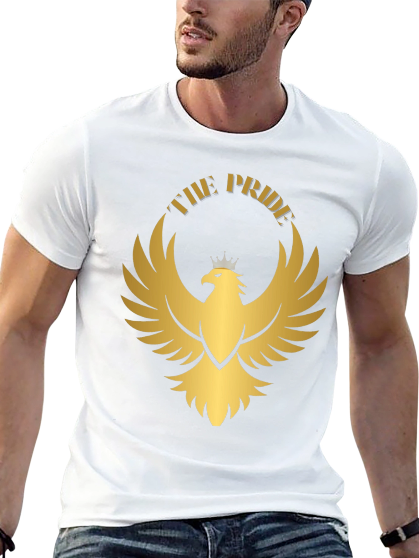 The Pride Eagle Graphic Tee - Black