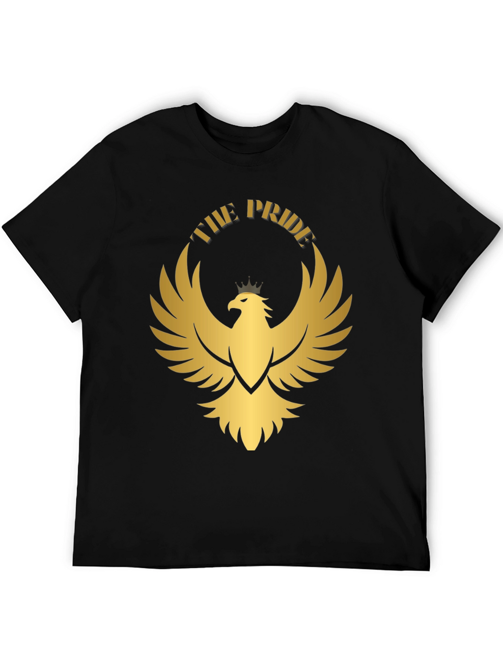 The Pride Eagle Graphic Tee - Black
