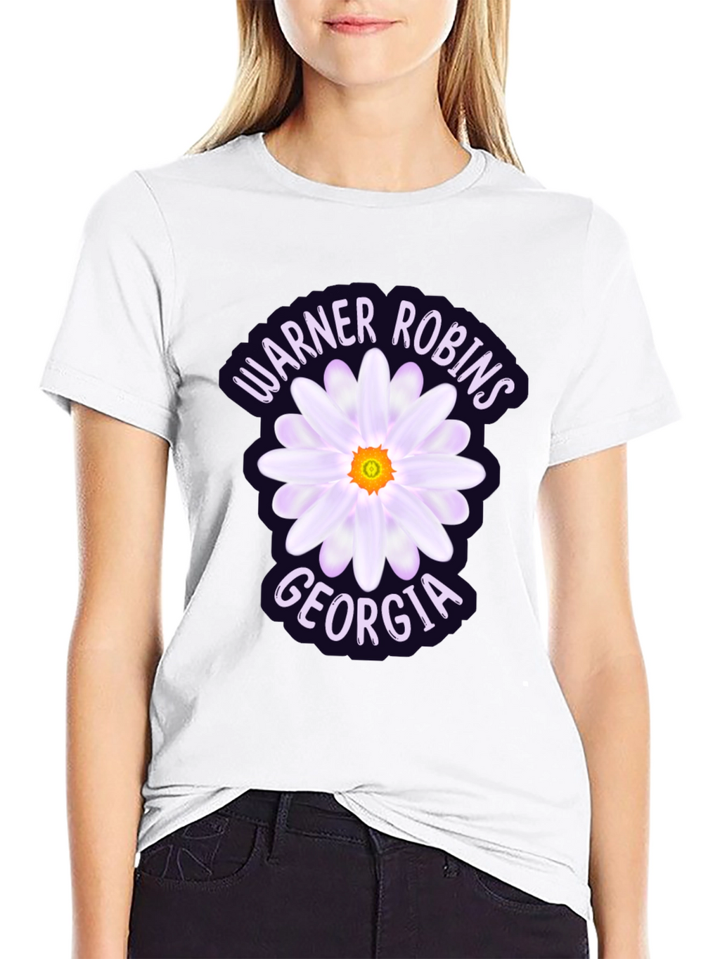 Warner Robins Georgia Daisy T-Shirt