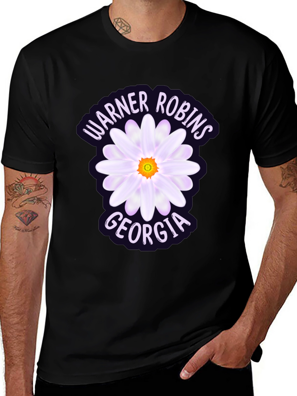 Warner Robins Georgia Daisy T-Shirt