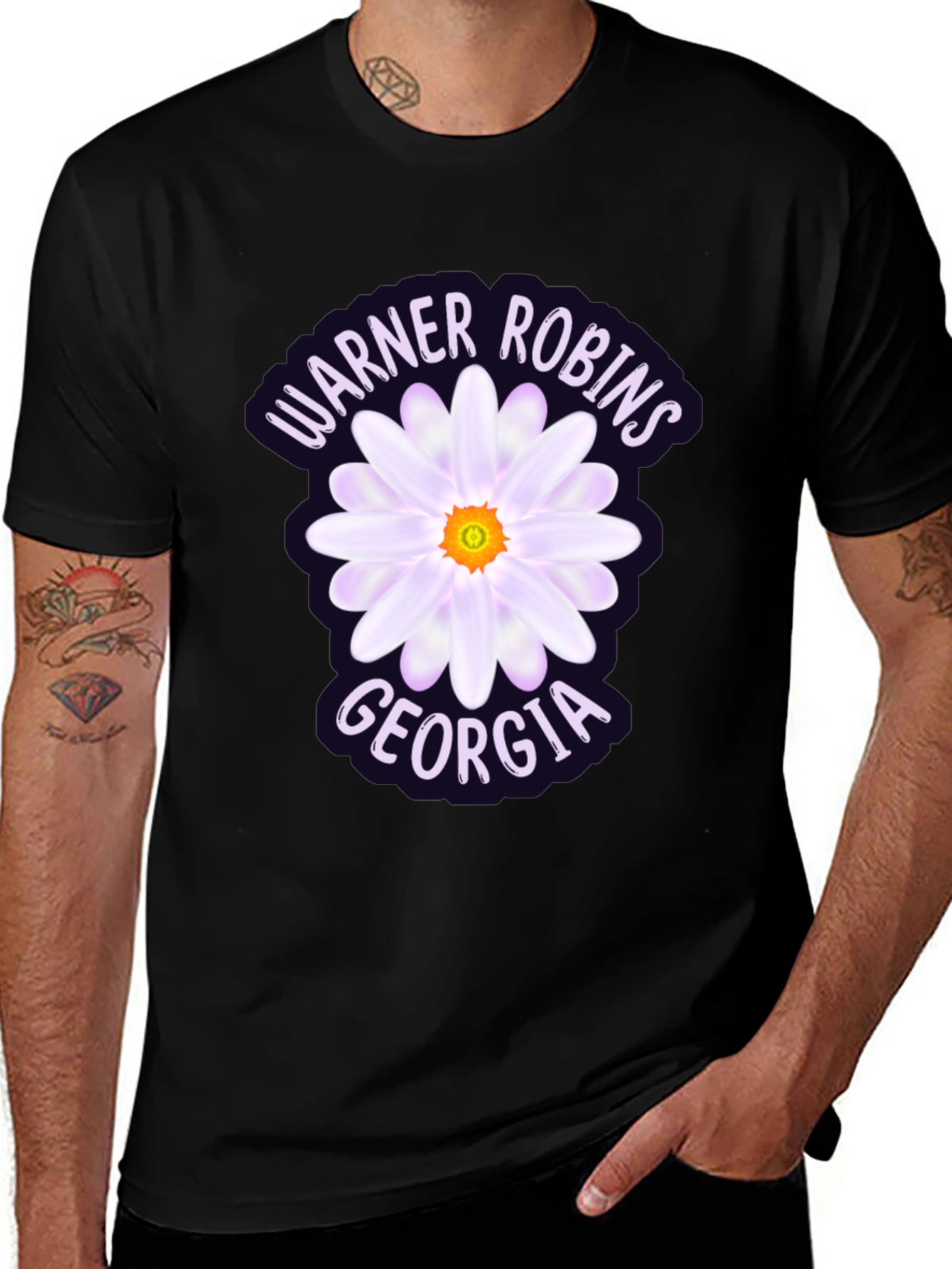 Warner Robins Georgia Daisy T-Shirt