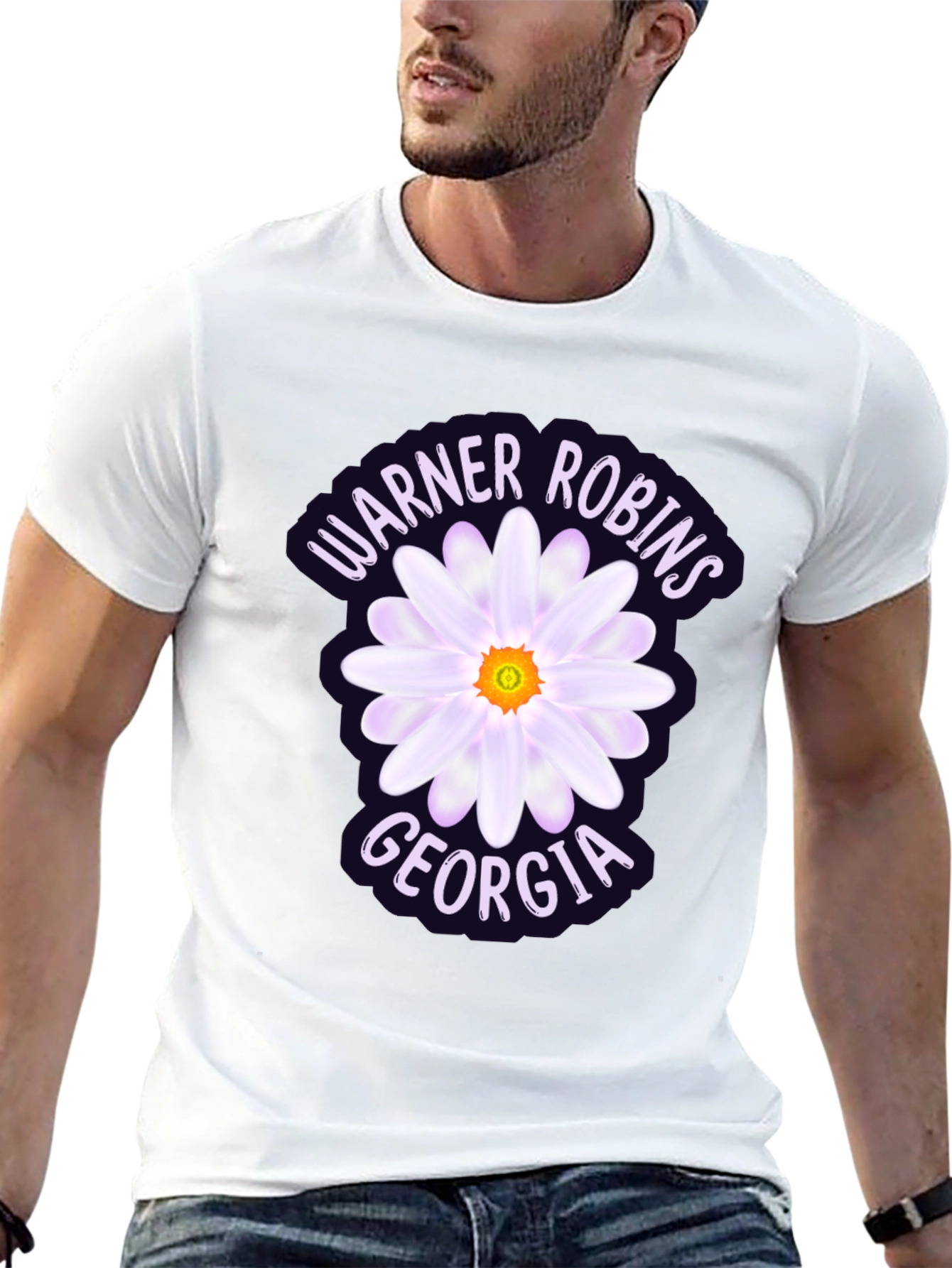Warner Robins Georgia Daisy T-Shirt
