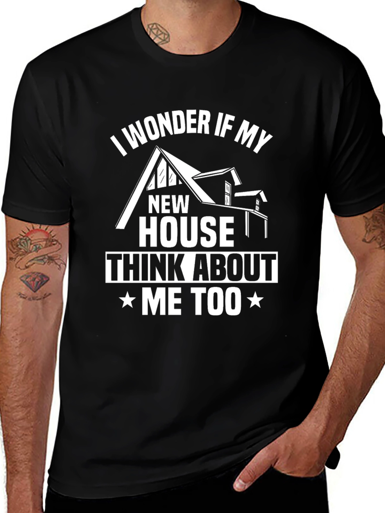 I Wonder If My New House Thinks About Me Too T-Shirt