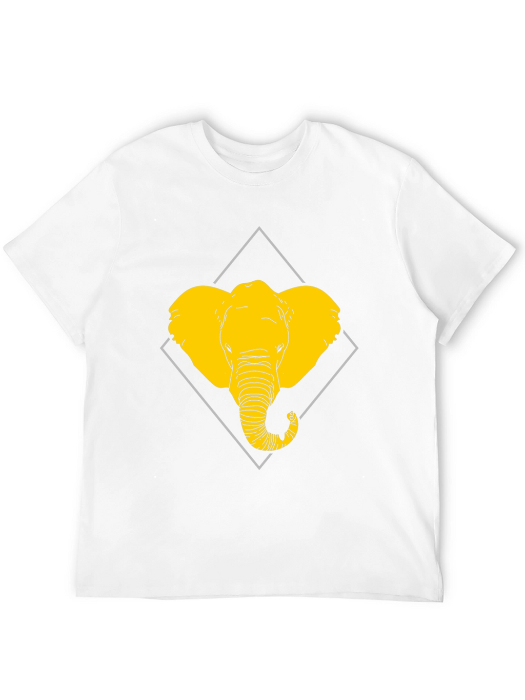 Elephant Graphic Tee - Modern Animal Print
