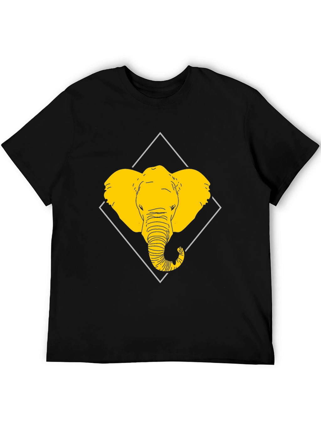 Elephant Graphic Tee - Modern Animal Print