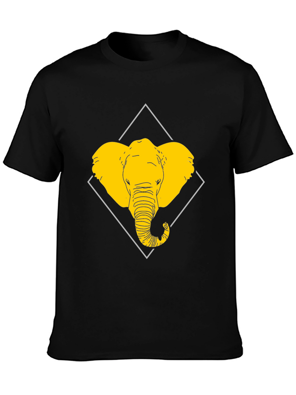Elephant Graphic Tee - Modern Animal Print
