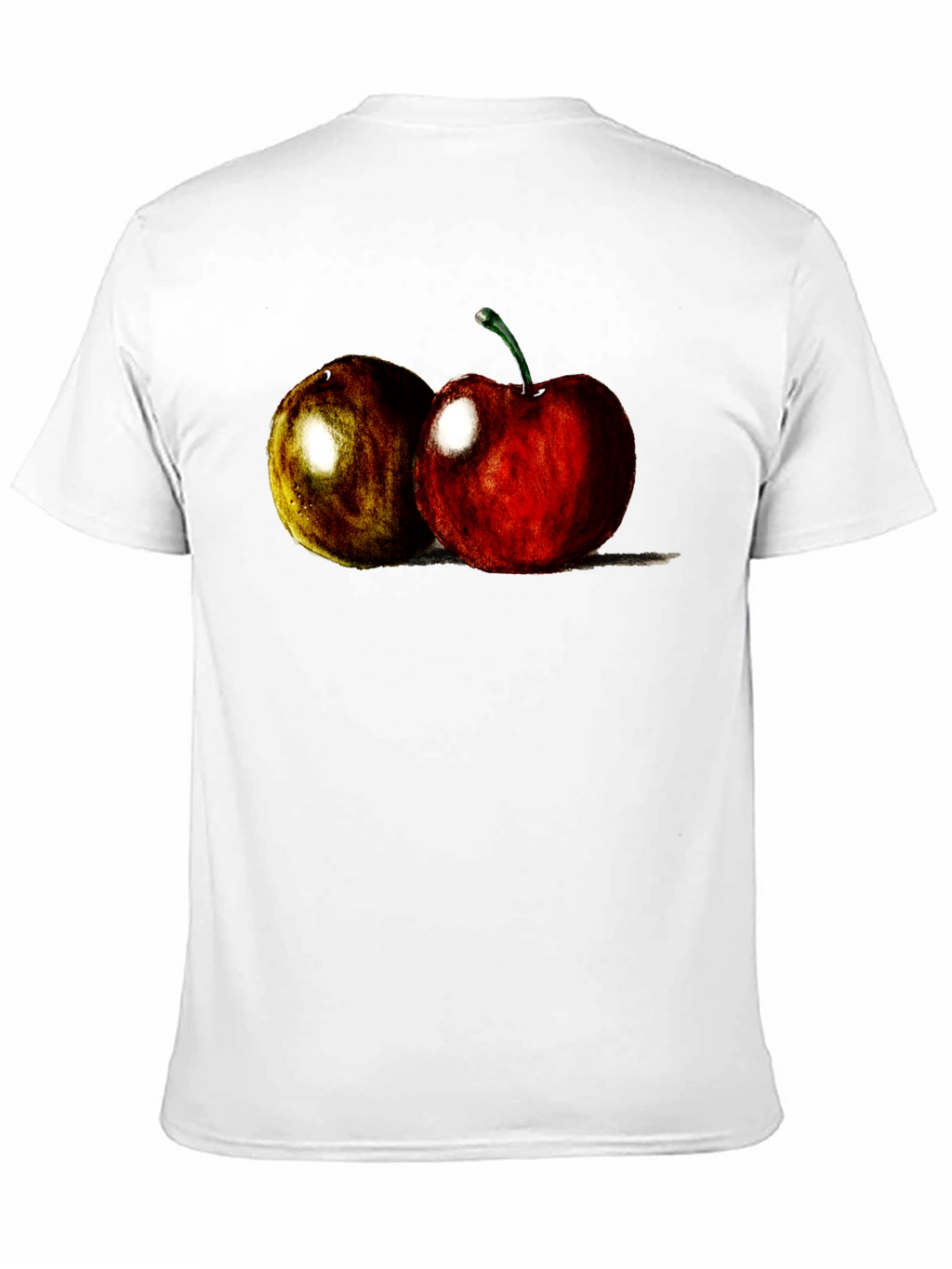 Cherry Fruit Graphic Tee - Soft Cotton Blend