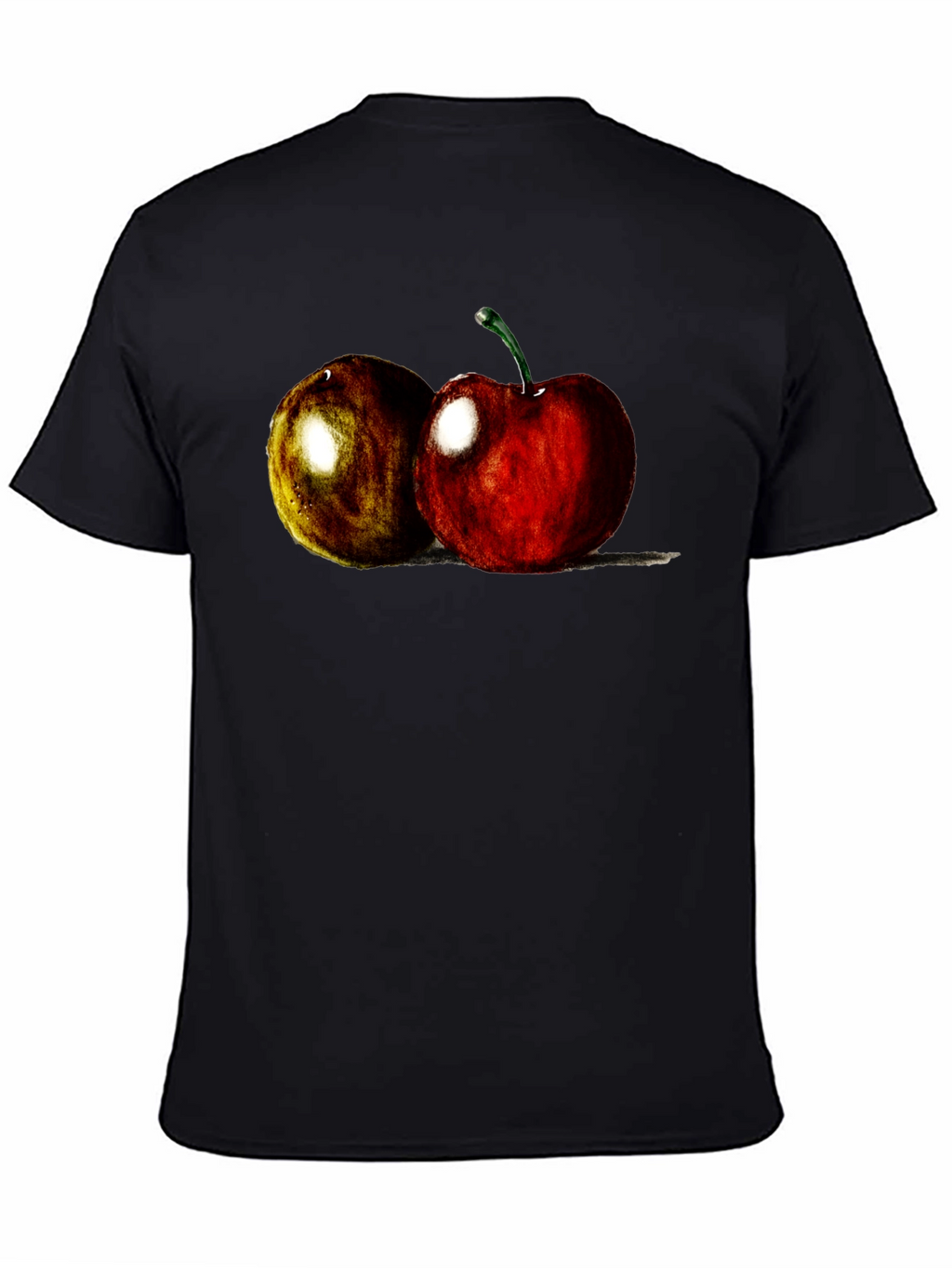 Cherry Fruit Graphic Tee - Soft Cotton Blend