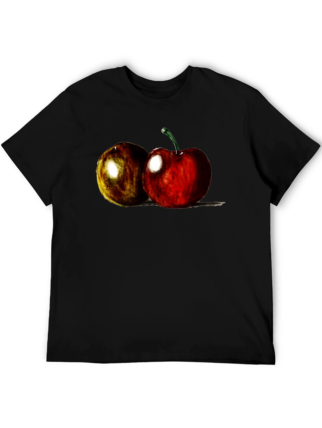 Cherry Fruit Graphic Tee - Soft Cotton Blend