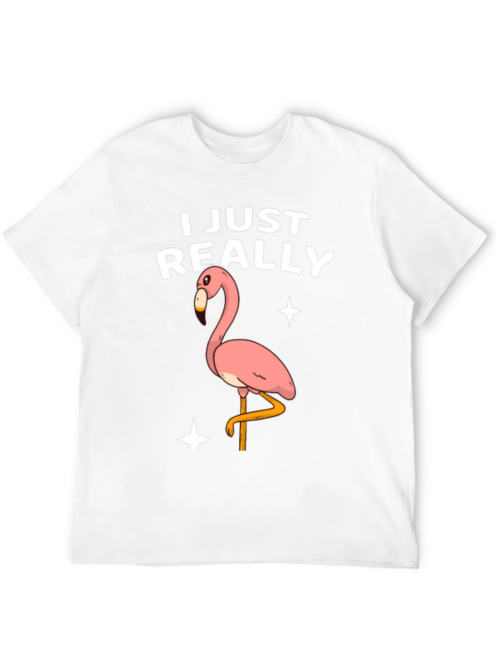 Funny Flamingo T-Shirt - I Just Really Like Flamingos