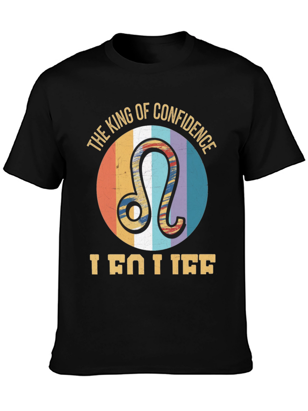Leo Zodiac T-Shirt - King of Confidence