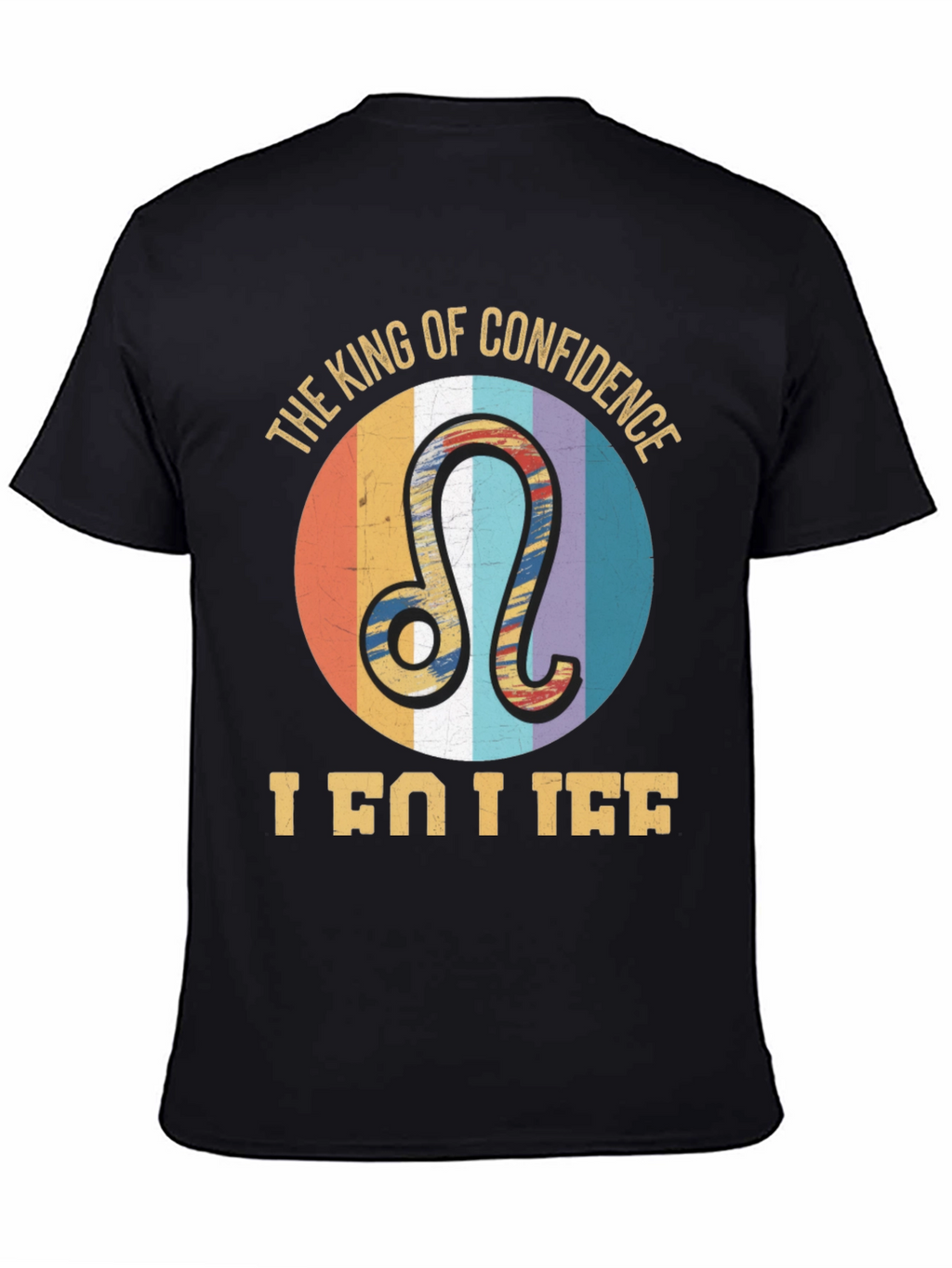 Leo Zodiac T-Shirt - King of Confidence