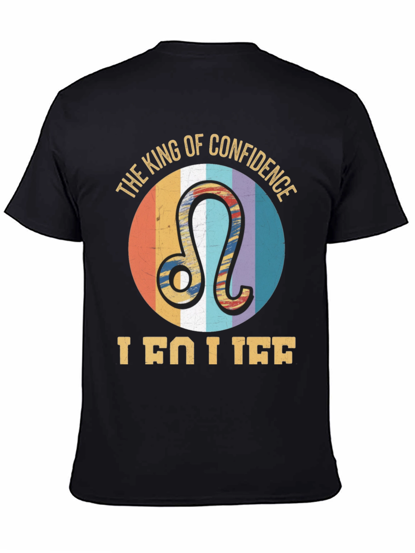 Leo Zodiac T-Shirt - King of Confidence