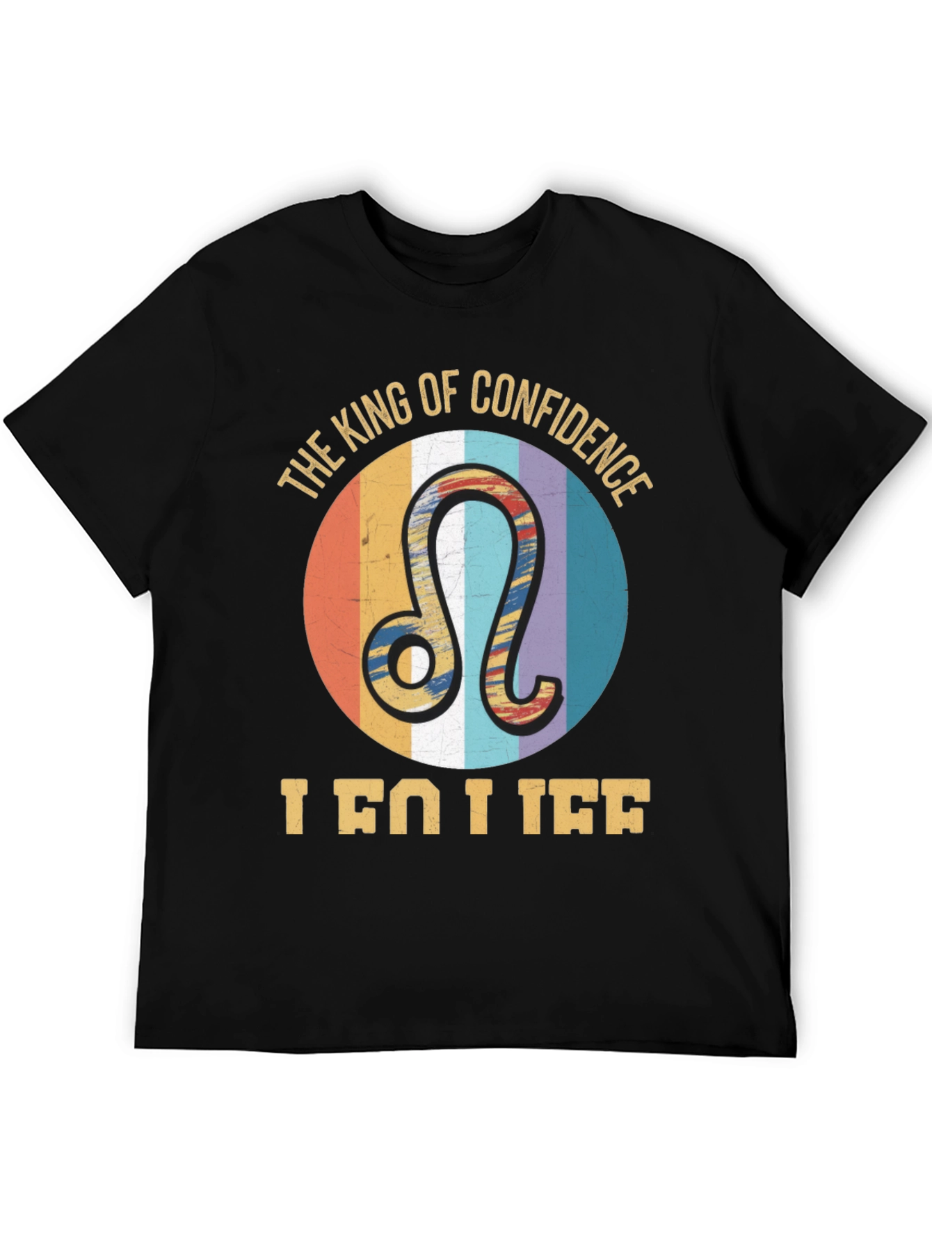 Leo Zodiac T-Shirt - King of Confidence