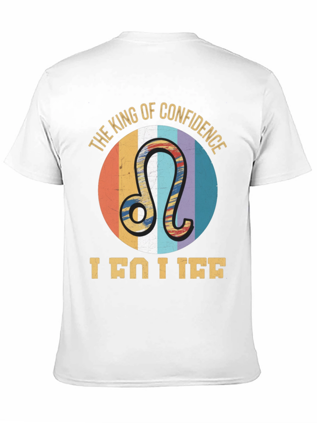 Leo Zodiac T-Shirt - King of Confidence