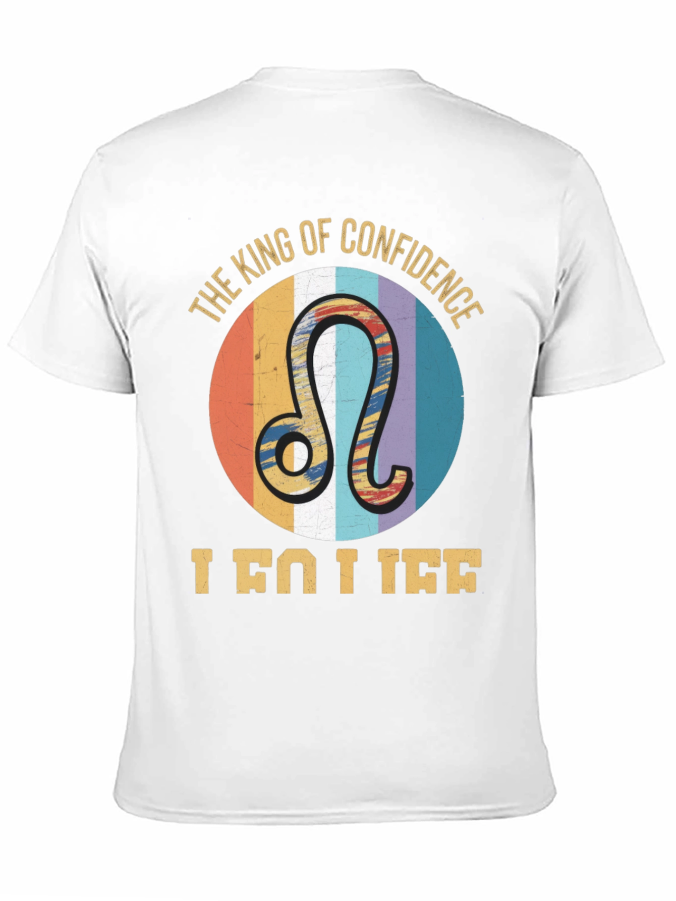 Leo Zodiac T-Shirt - King of Confidence