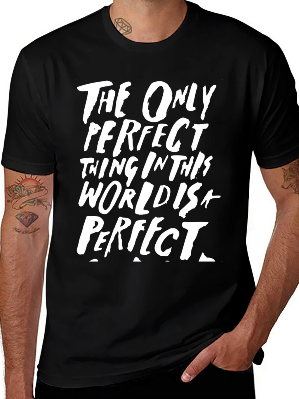 The Only Perfect Tee - Black T-Shirt