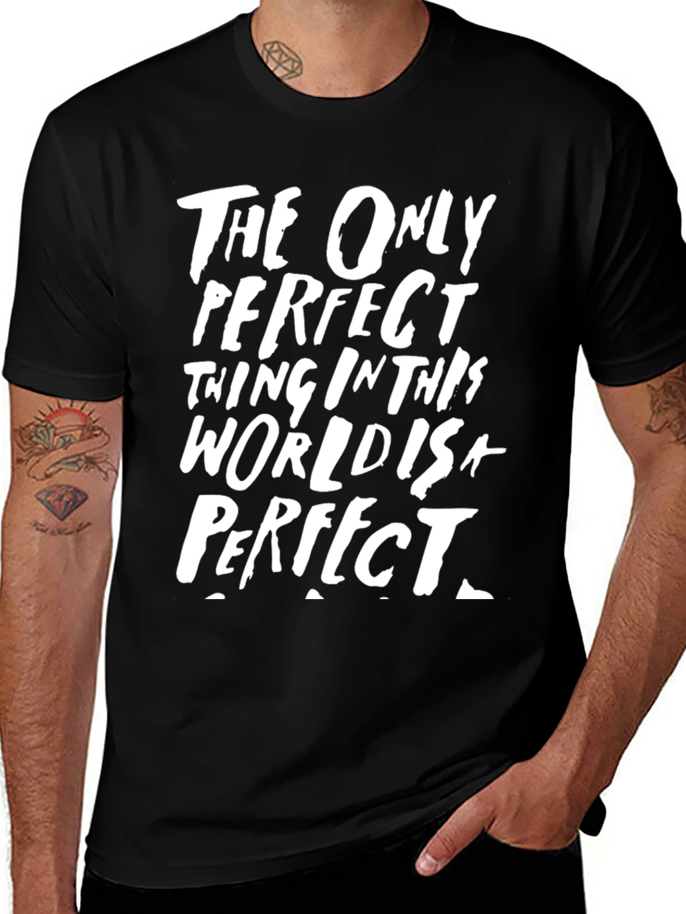 The Only Perfect Tee - Black T-Shirt