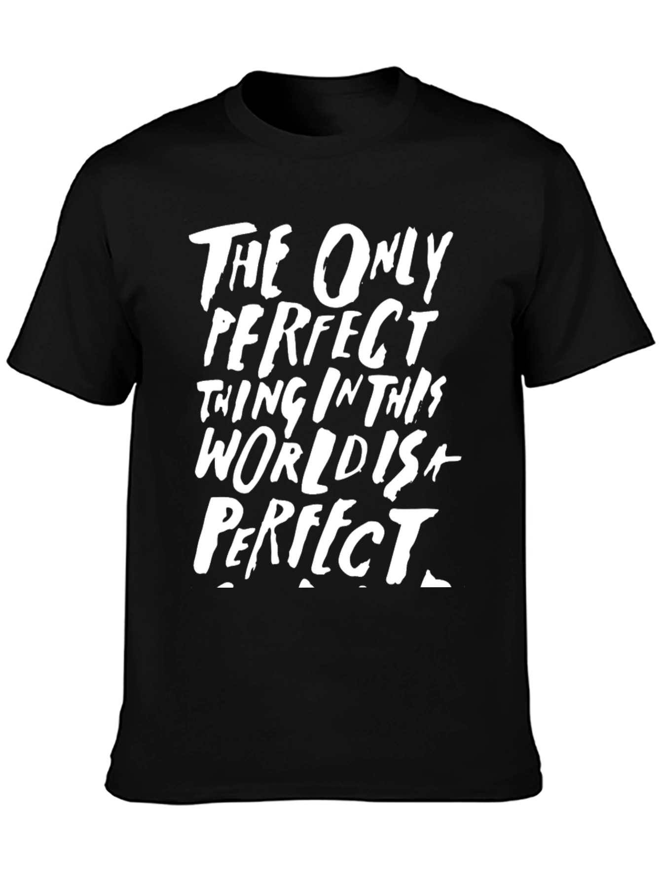 The Only Perfect Tee - Black T-Shirt