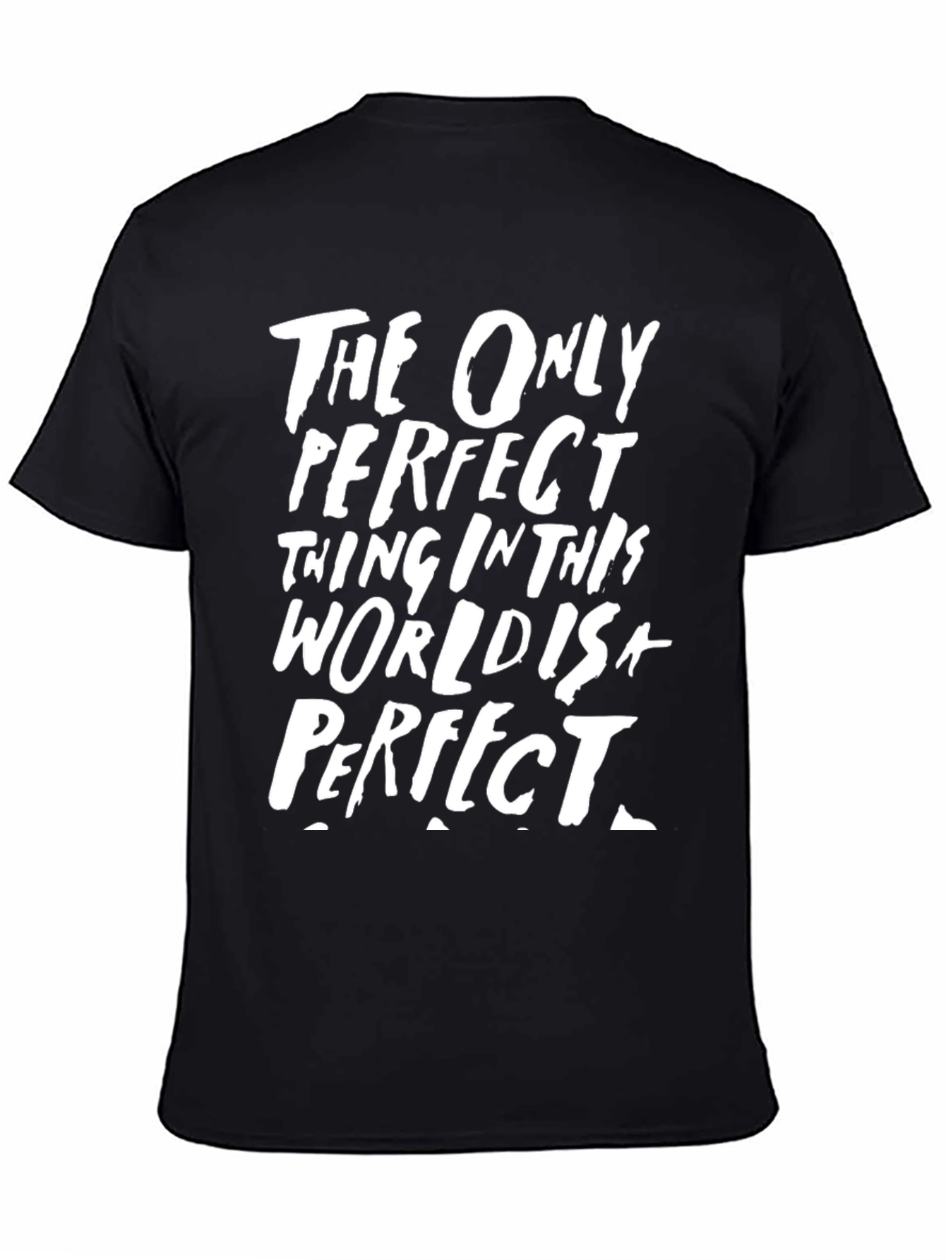 The Only Perfect Tee - Black T-Shirt