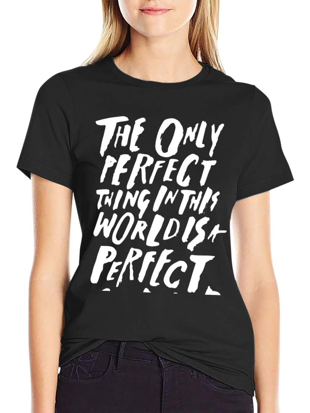 The Only Perfect Tee - Black T-Shirt
