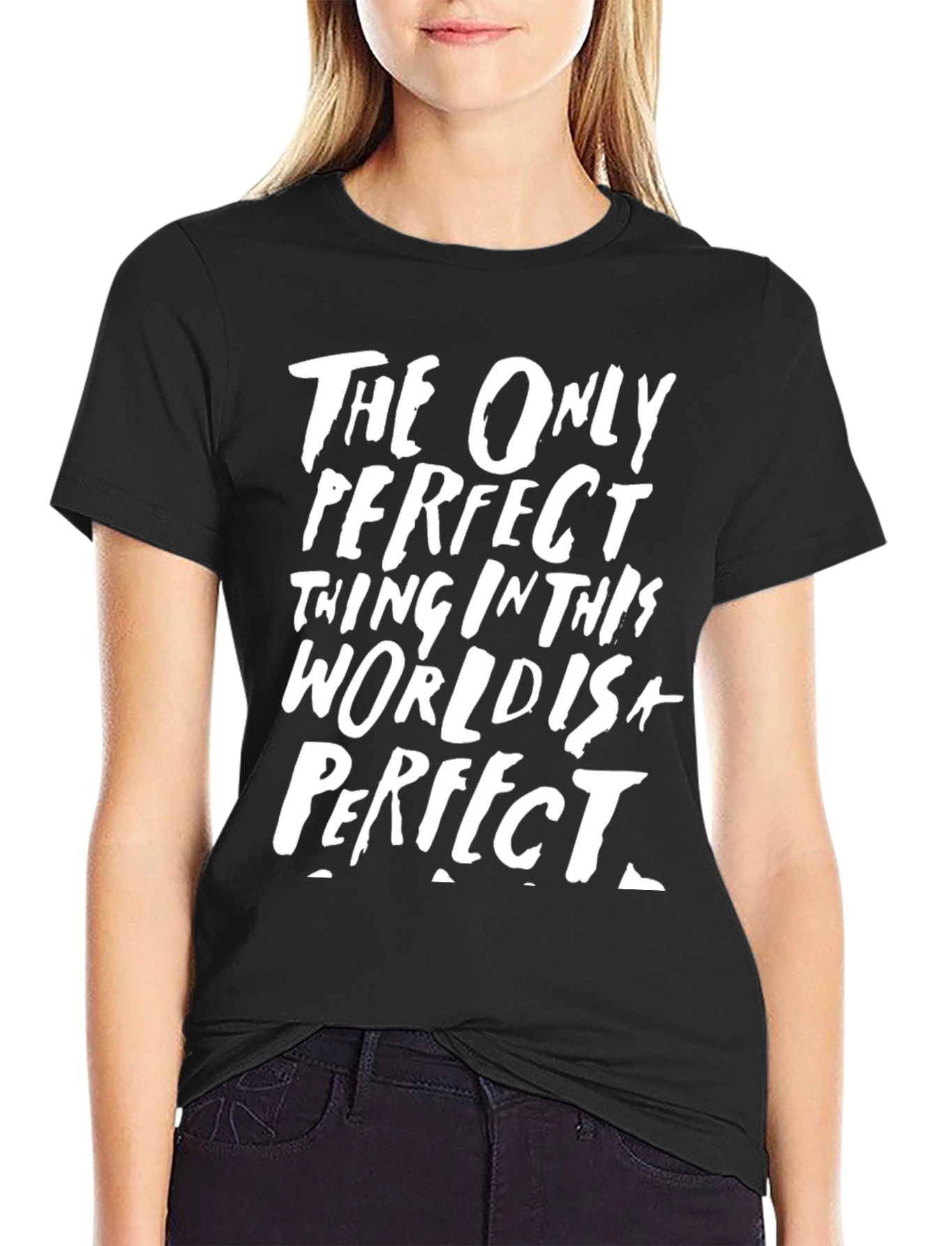 The Only Perfect Tee - Black T-Shirt