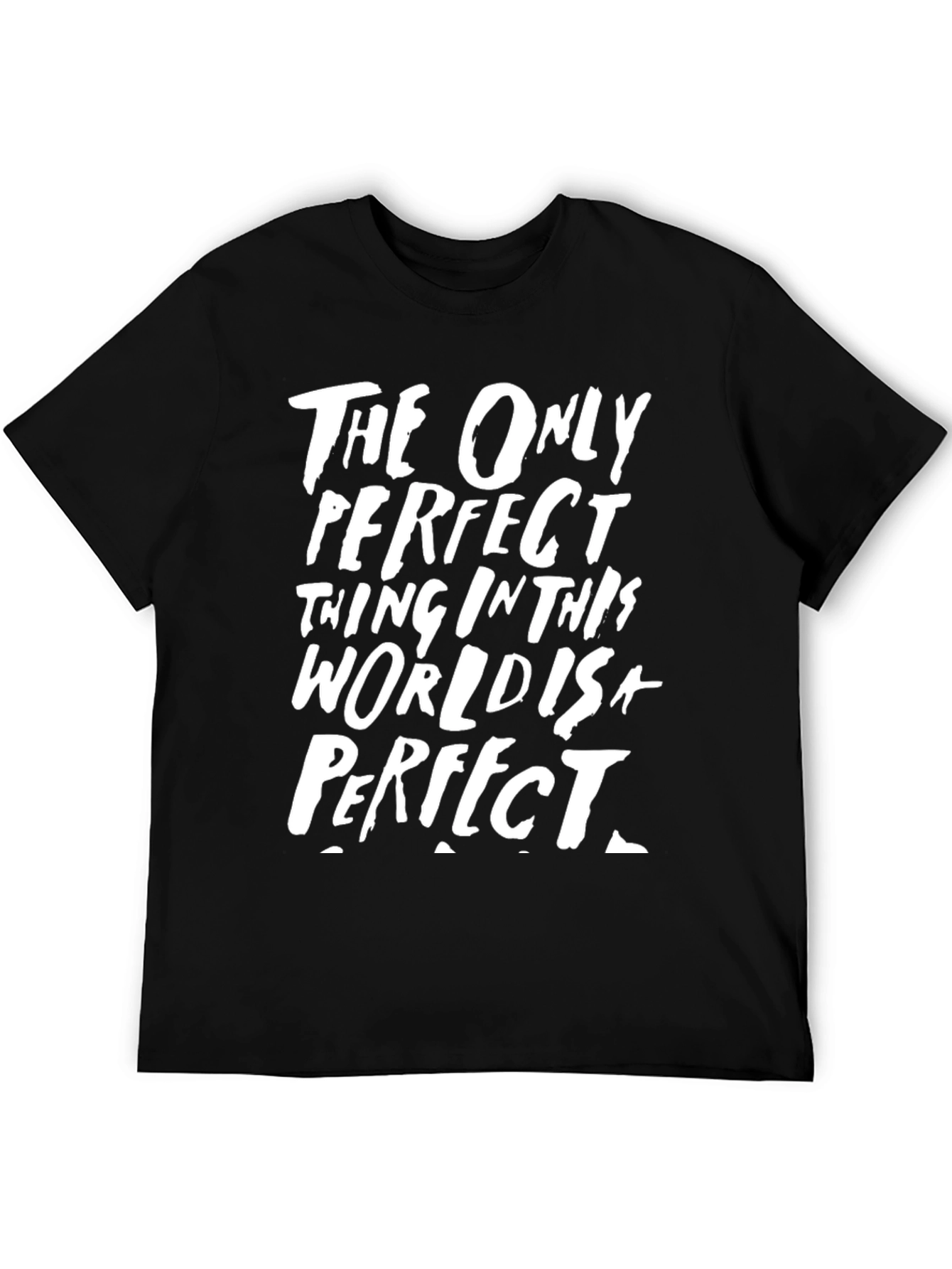 The Only Perfect Tee - Black T-Shirt