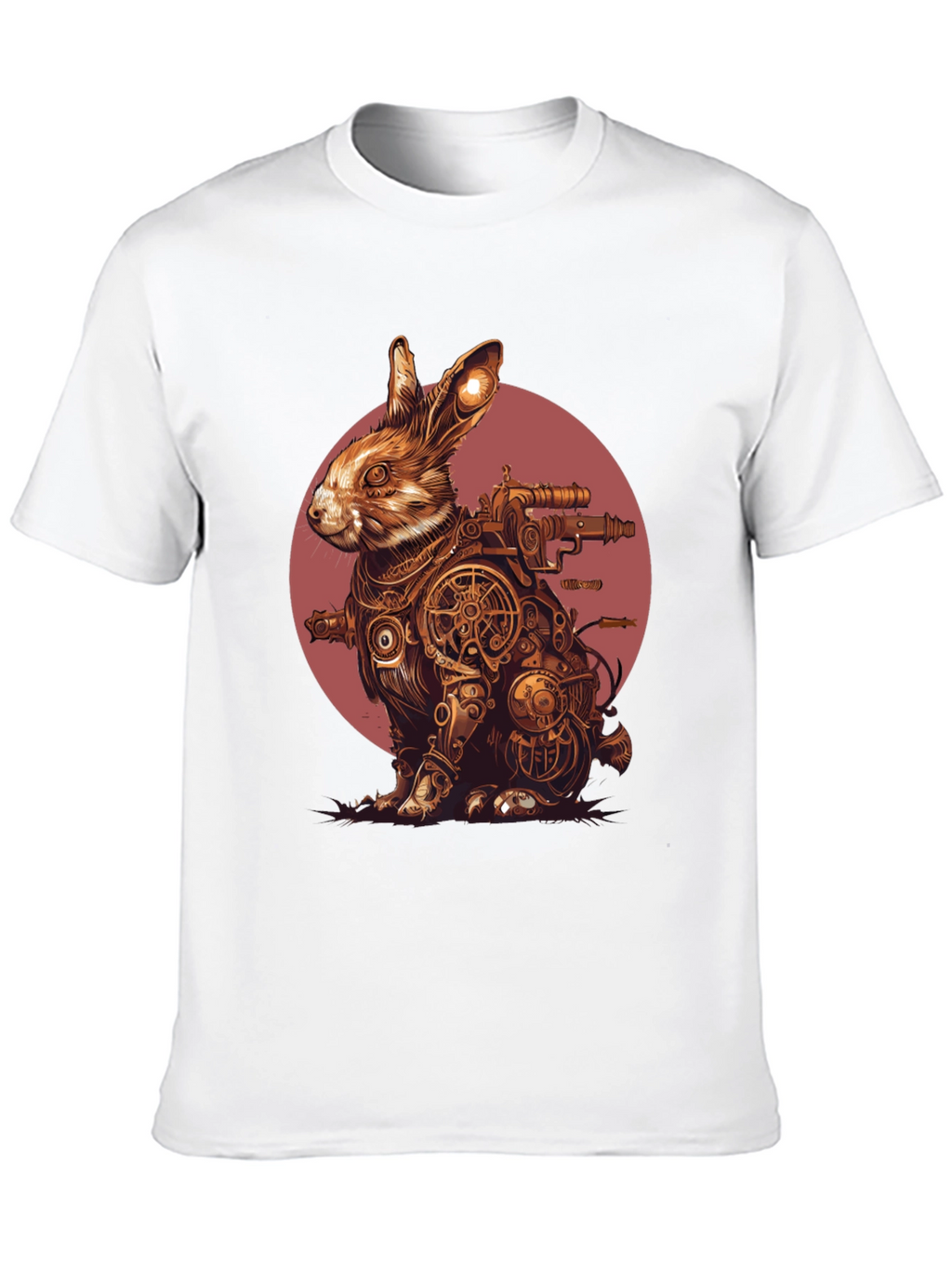 Steampunk Rabbit T-Shirt - Unique Graphic Tee