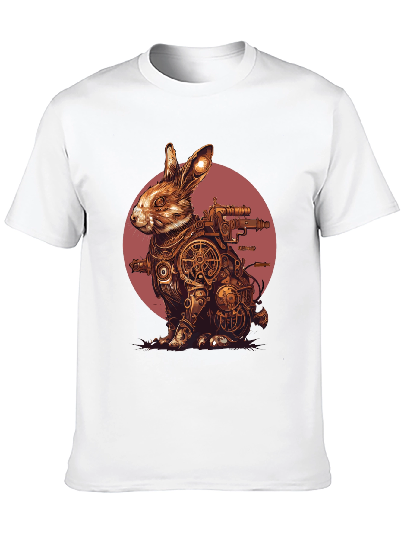 Steampunk Rabbit T-Shirt - Unique Graphic Tee