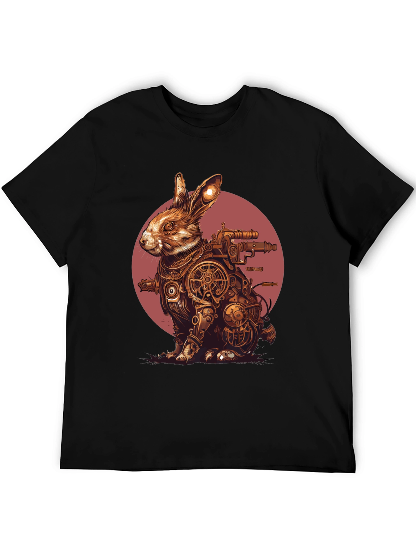 Steampunk Rabbit T-Shirt - Unique Graphic Tee