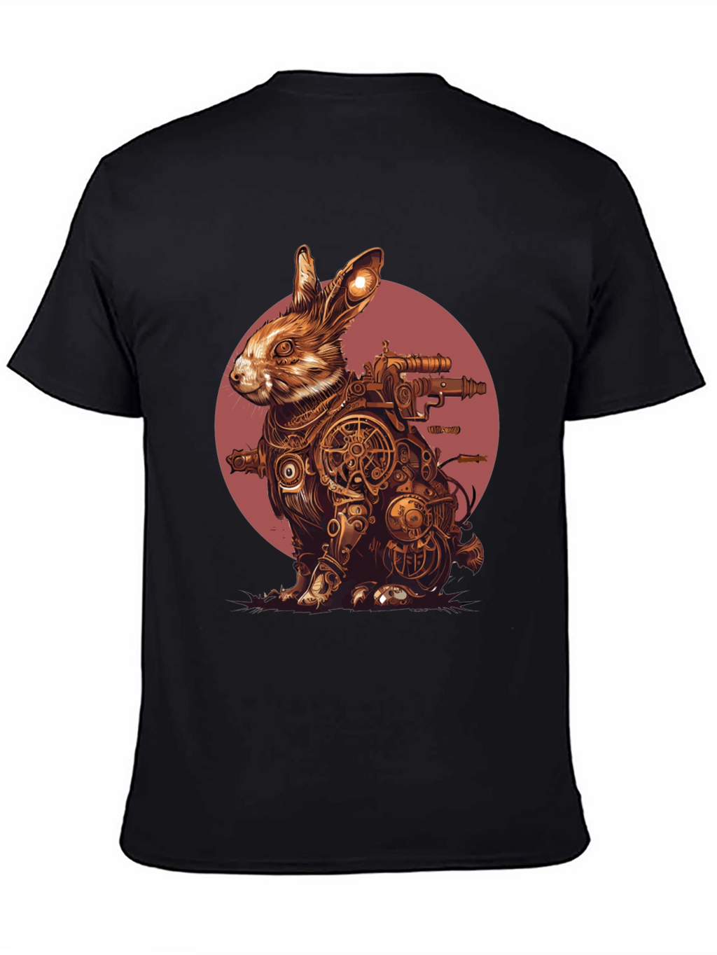 Steampunk Rabbit T-Shirt - Unique Graphic Tee