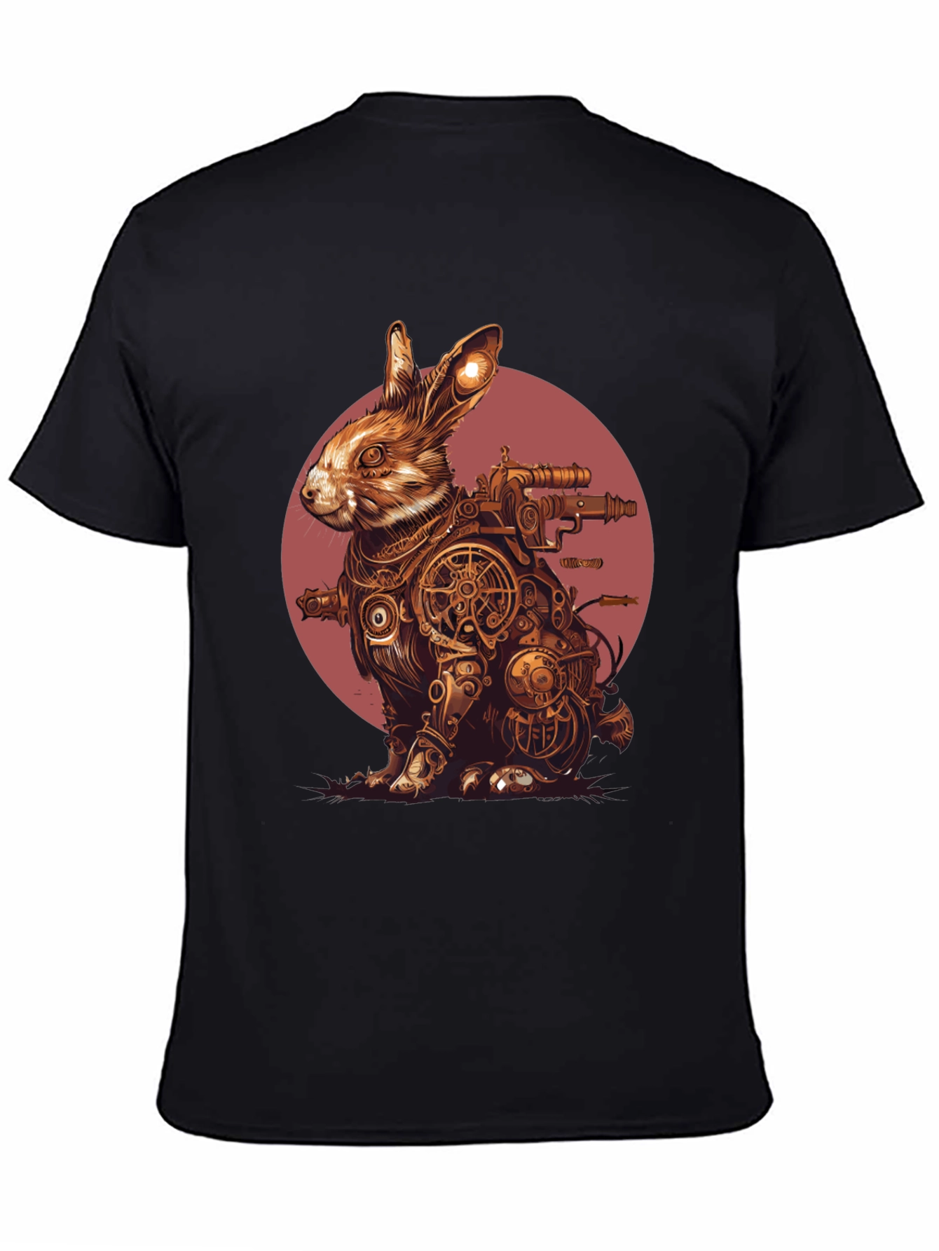 Steampunk Rabbit T-Shirt - Unique Graphic Tee