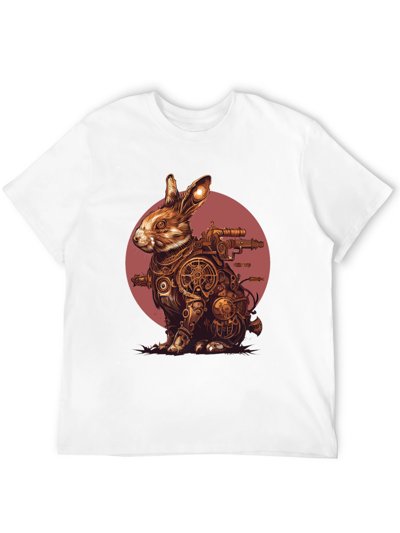 Steampunk Rabbit T-Shirt - Unique Graphic Tee