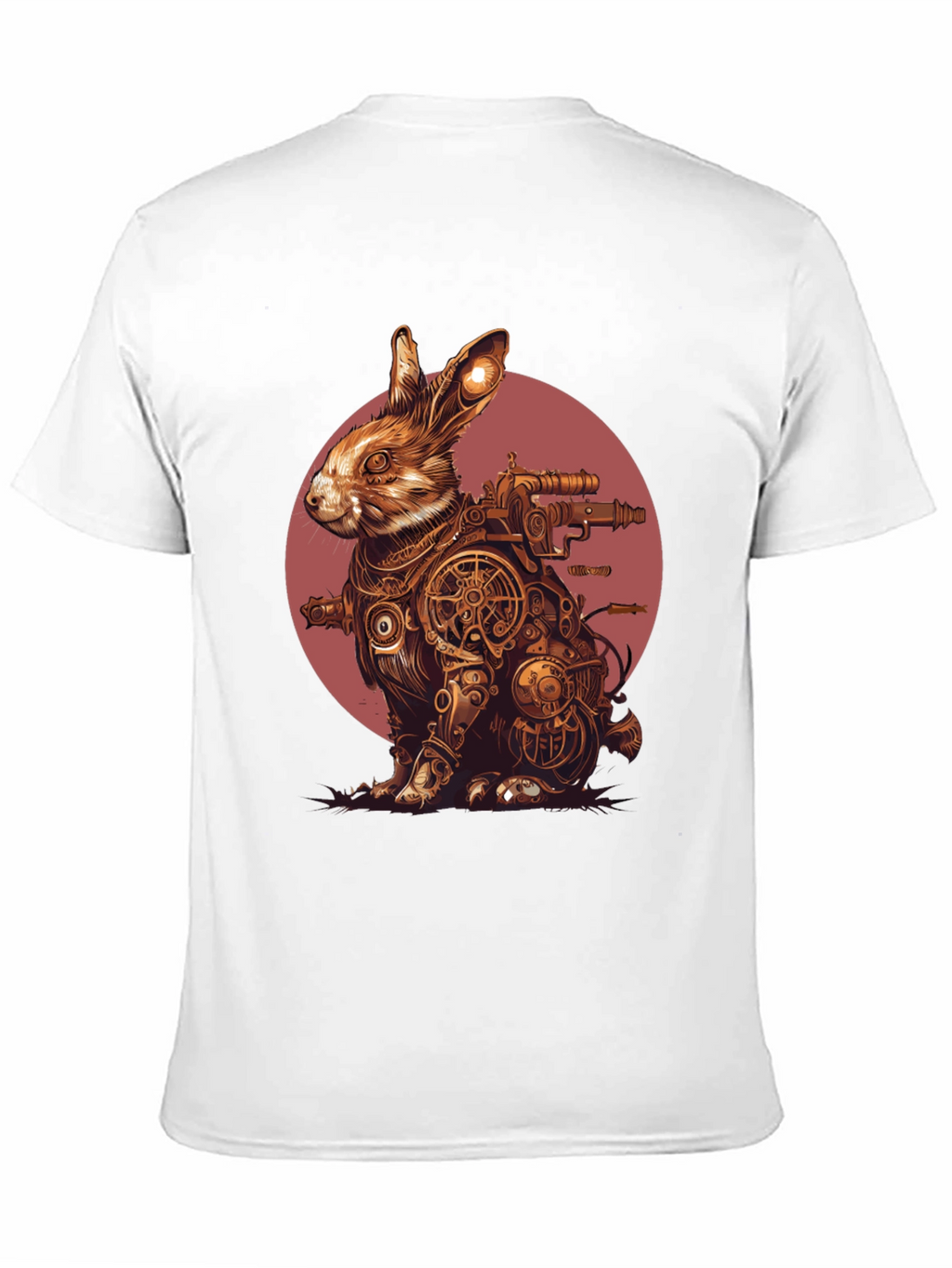 Steampunk Rabbit T-Shirt - Unique Graphic Tee