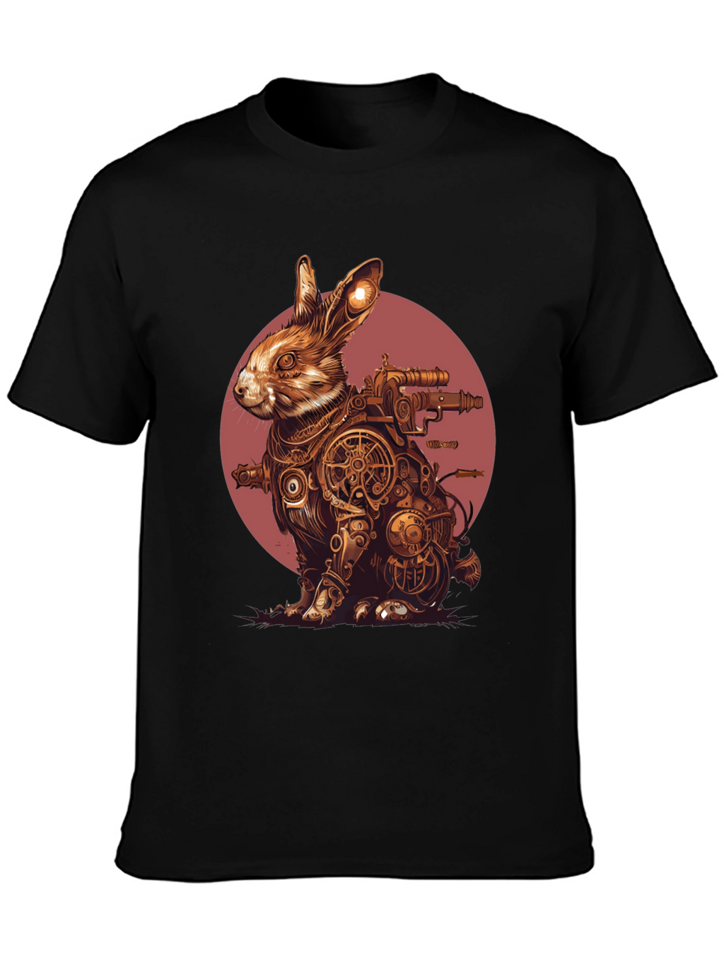 Steampunk Rabbit T-Shirt - Unique Graphic Tee