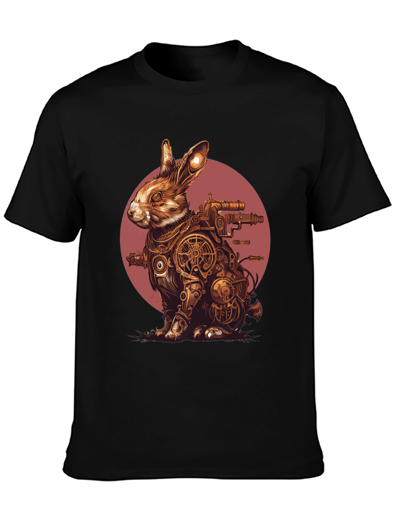 Steampunk Rabbit T-Shirt - Unique Graphic Tee